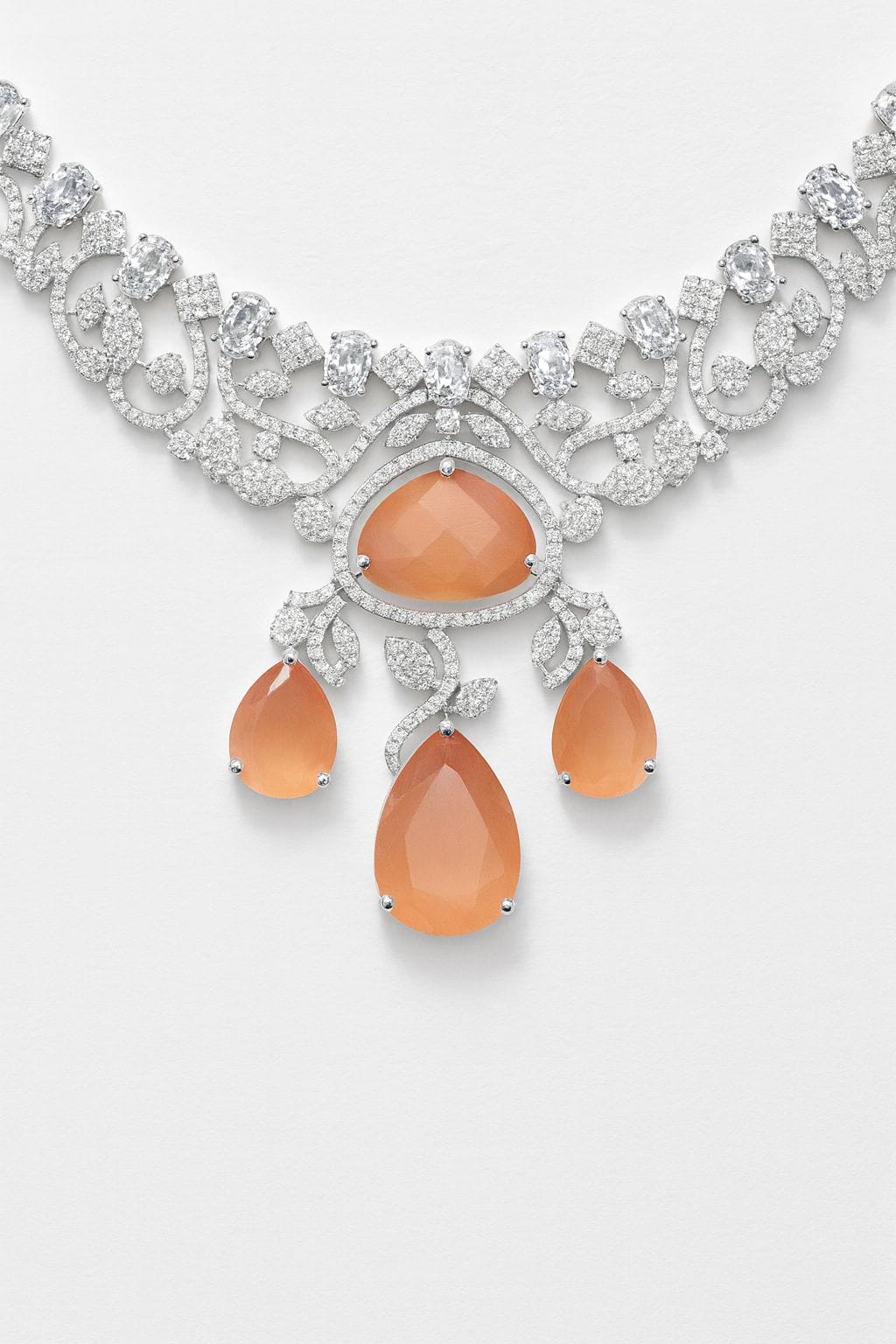 Peach Blossom Elegance Necklace - Image 5