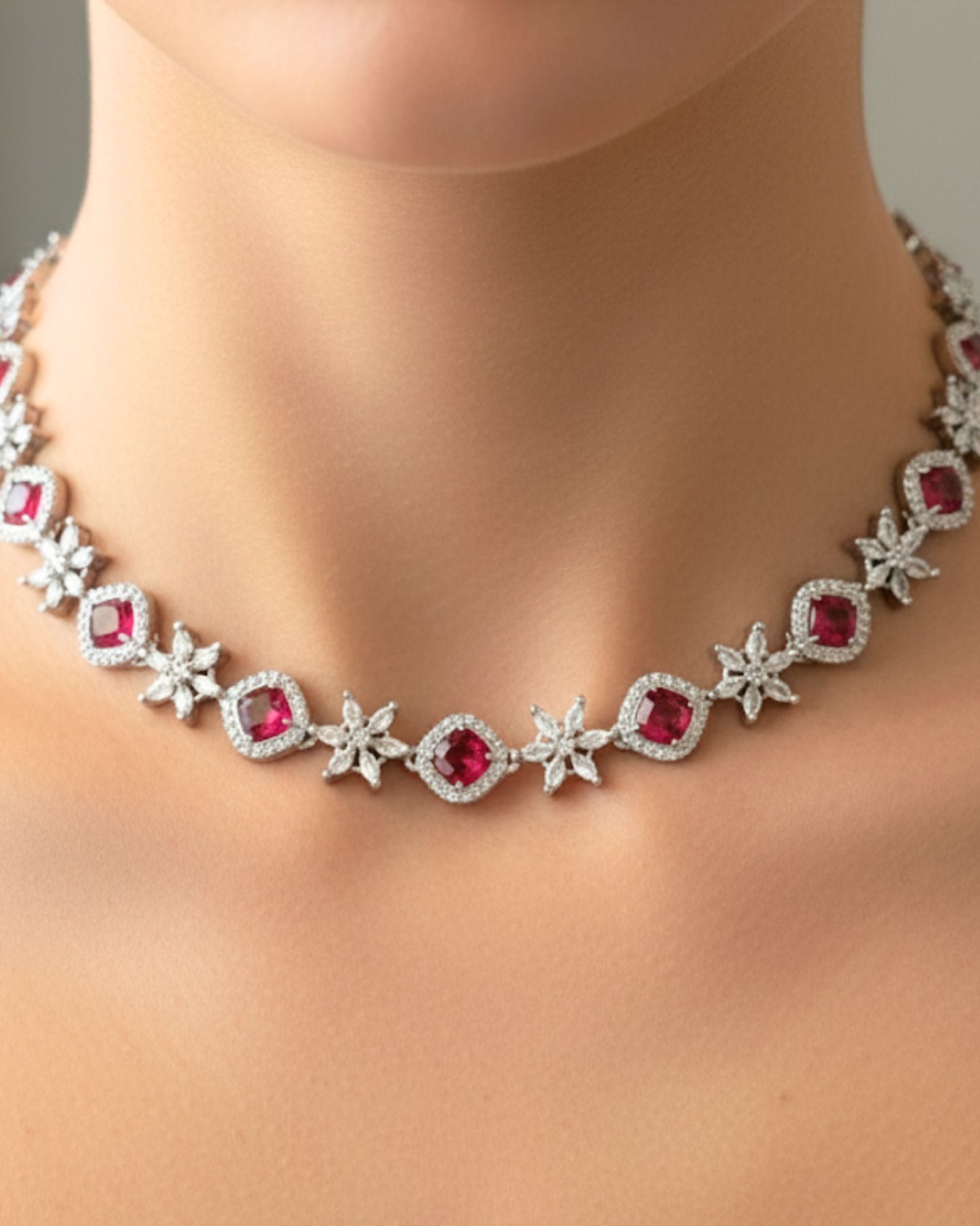 Ruby Star Necklace - Image 3