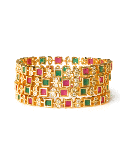 Vibrant Regal Quartet Bangles