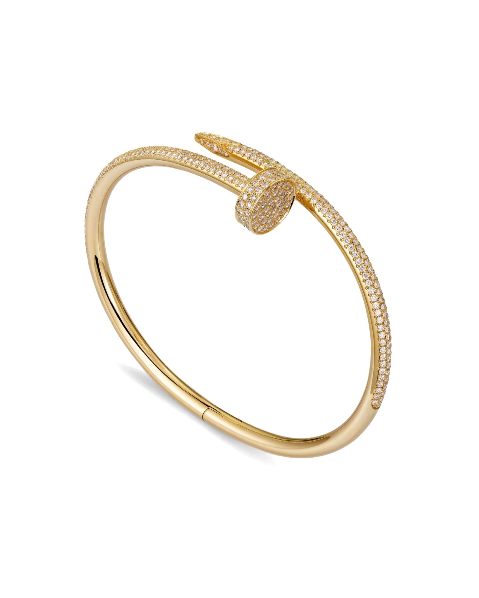 Juste un Clou bracelet, classic model, diamonds