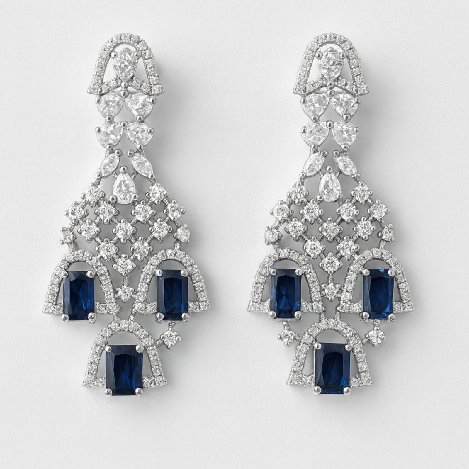 Royal Cascade Sapphire Necklace - Image 2