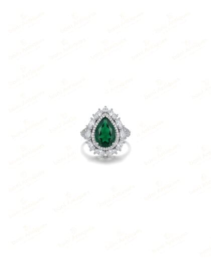 Majestic Pear Ring