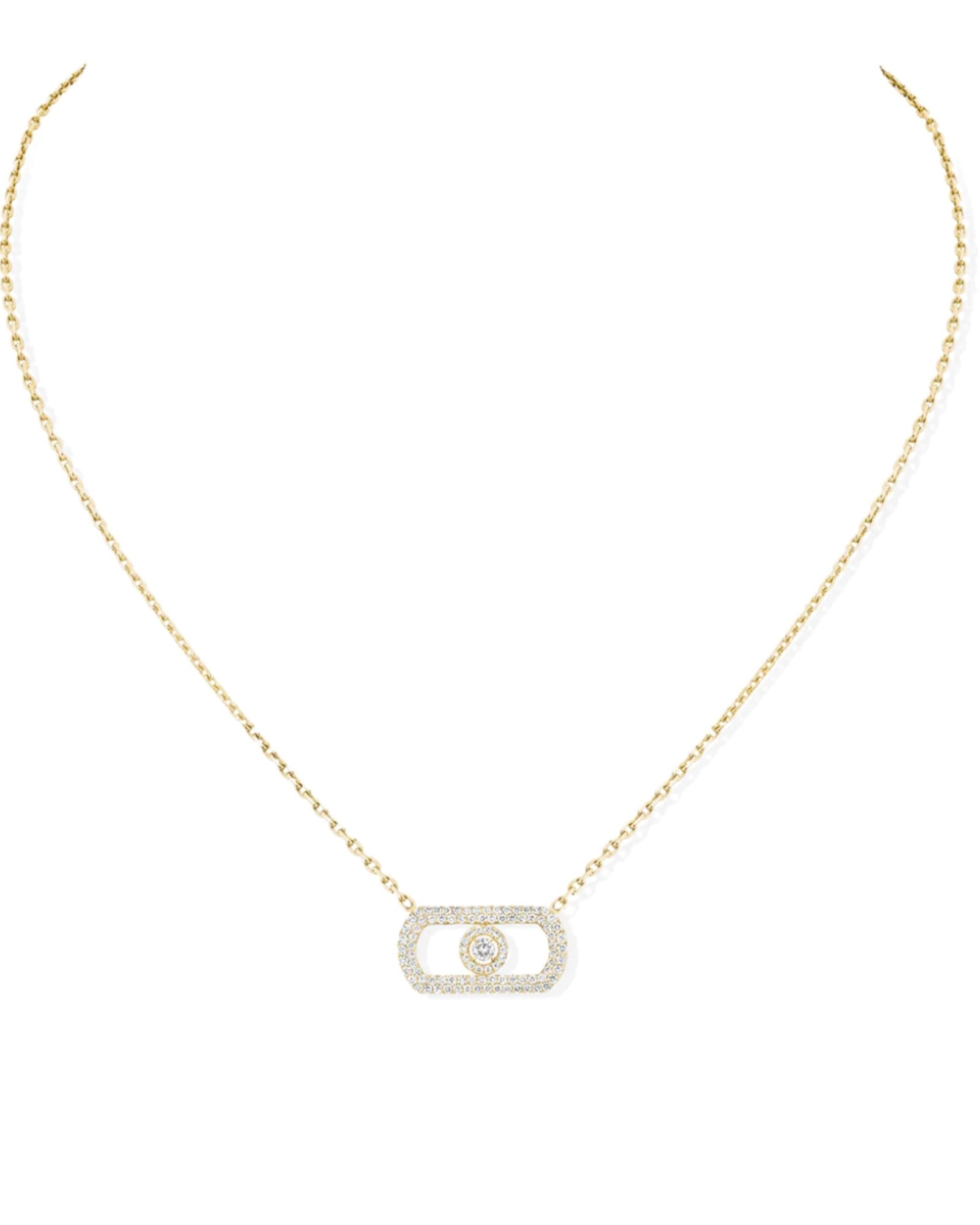 Messika So Move Pavé Diamond Necklace