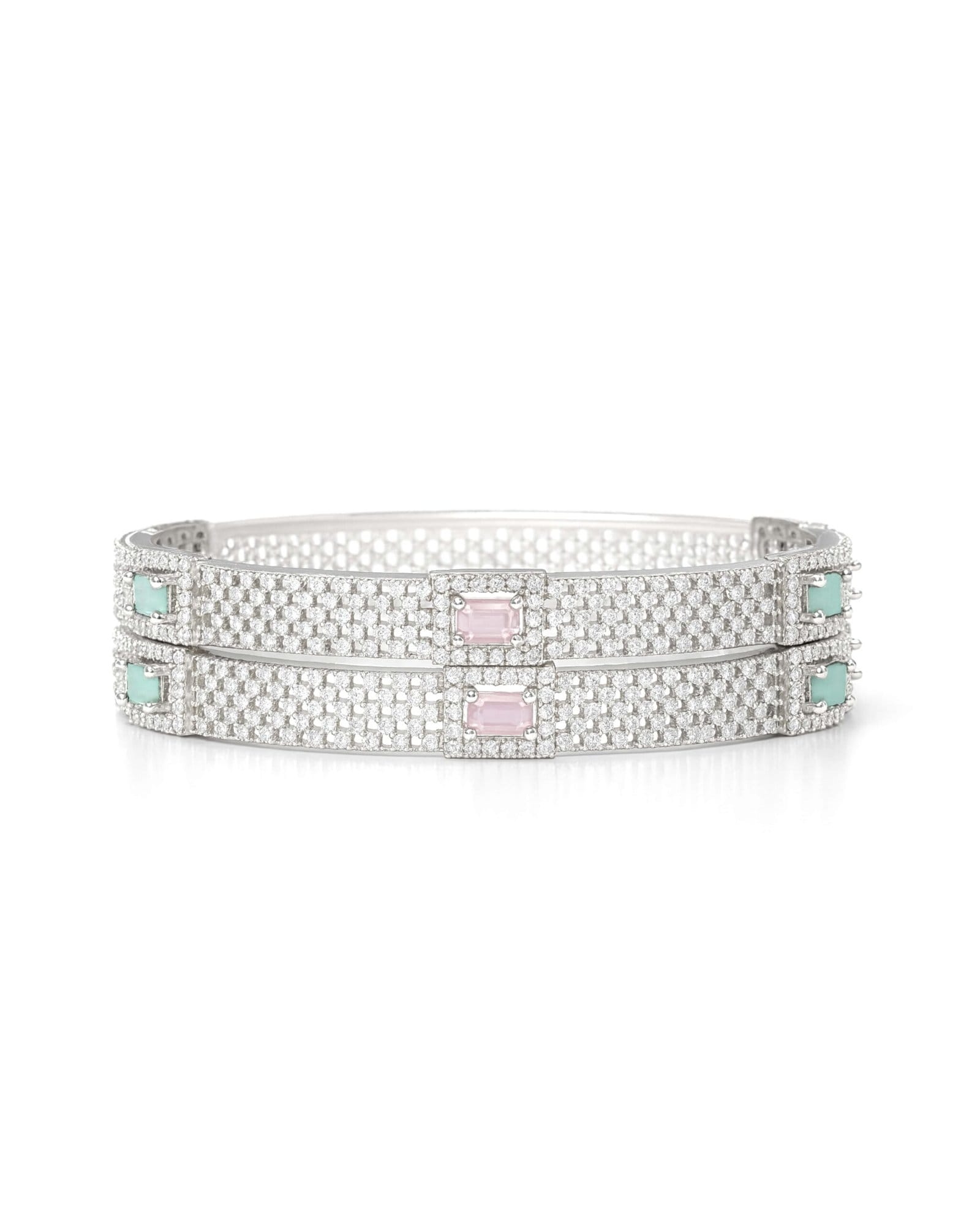 Celestia Dual-Tone Pastel Bangles