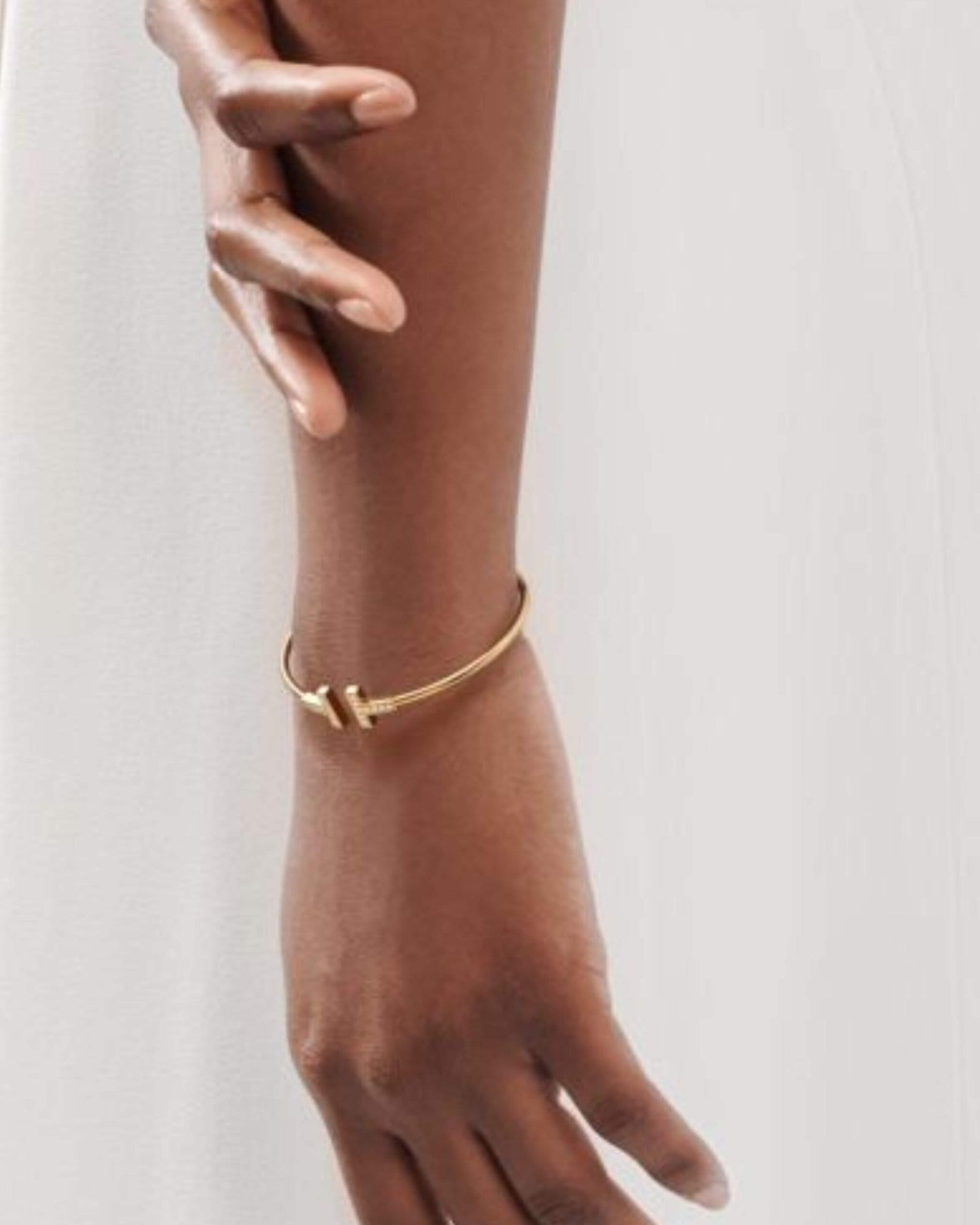 Tiffany Diamond Wire Bracelet - Image 2