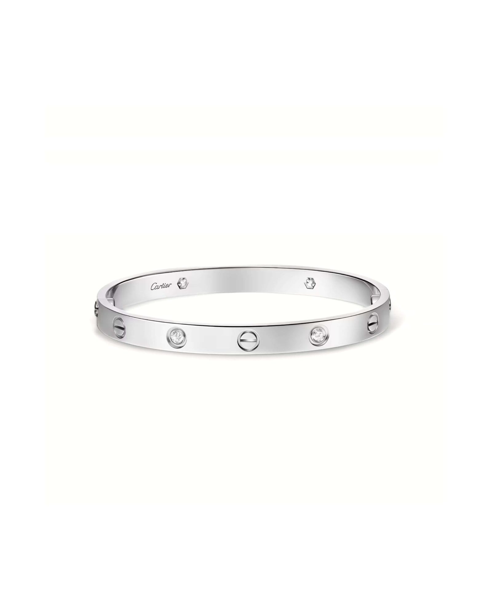 LOVE bracelet, classic model, 4 diamonds - Image 3