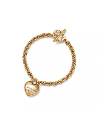 Tiffany Full Heart Toggle Bracelet